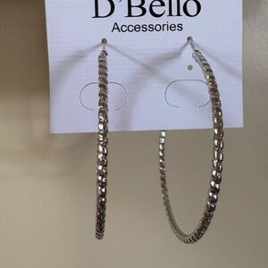 Silver Hoop Earrings